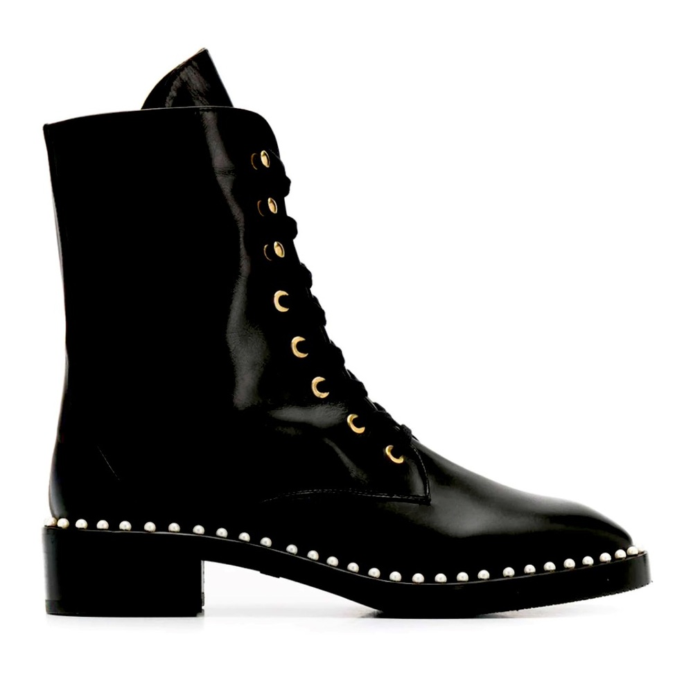 Stuart Weitzman Sondra Pearl lined boots size 6
